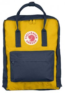 Mochila Fjällräven Kånken Marina amarillo cálido 16 L